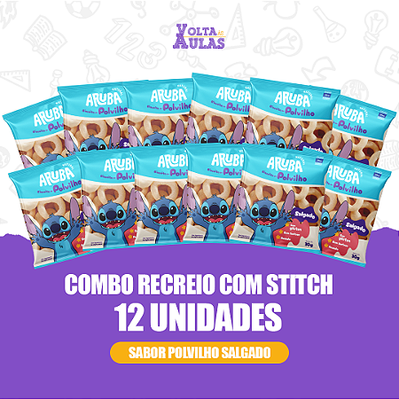 COMBO RECREIO COM STITCH SALGADO - VOLTA À AULAS 2026