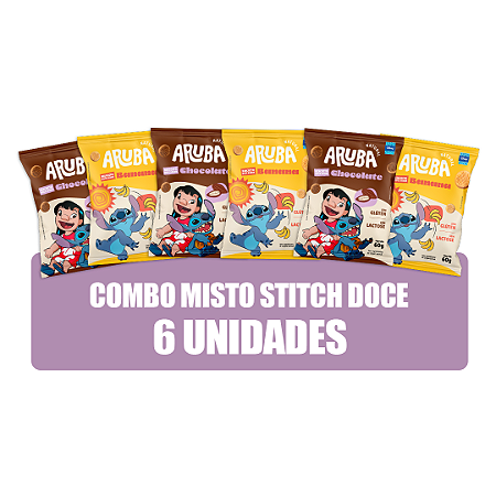 COMBO MISTO STITCH DOCE - 6 UNIDADES