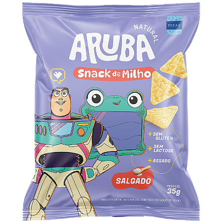Snack de Milho Aruba Salgado Toy Story 35g