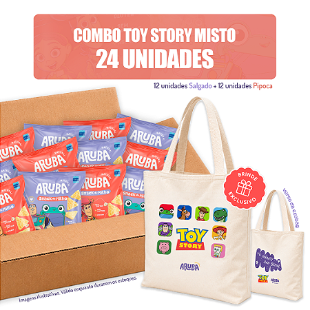MASTER COMBO MISTO TOY STORY - COMPRE 20 E LEVE 24 UNID