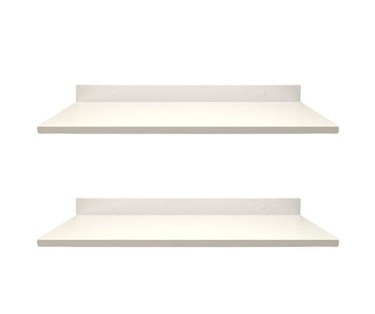 KIT 2 PRATELEIRAS MULTIUSO MDF 60 larg x 20 prof Para 10Kg