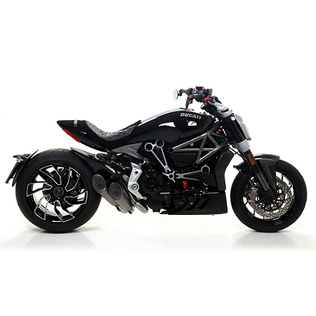 Ponteira Arrow e link titânio Pro race - Ducati X Diavel 16'~21'