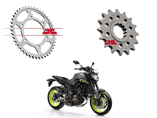 Coroa e Pinhão JT Sprockets Yamaha MT09 (14'~ )