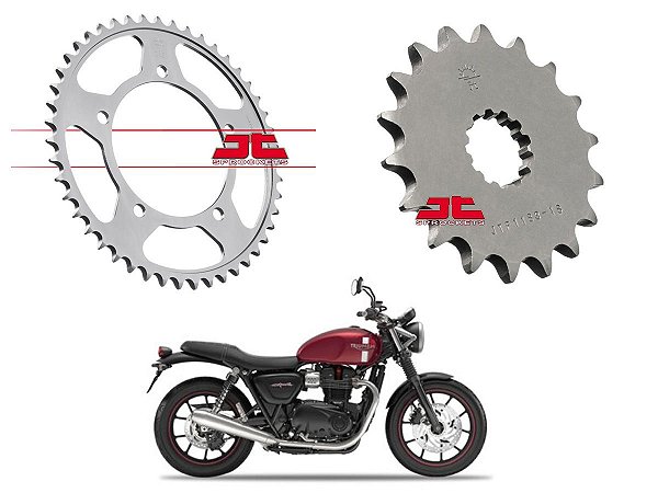 Coroa e Pinhão JT Sprockets Triumph Bonneville 865 / T100