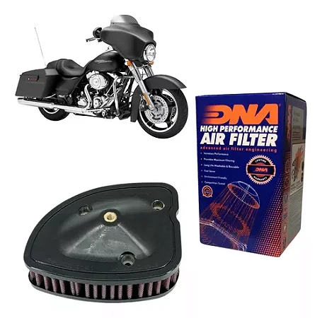 Filtro de ar esportivo DNA Filters Harley Davidson Motores 107' e 114'