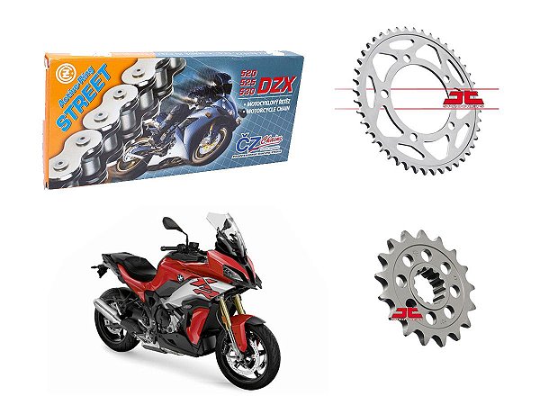 Kit Transmissão Cz Chains & JT Sprockets Bmw S 1000 XR (14'-20')