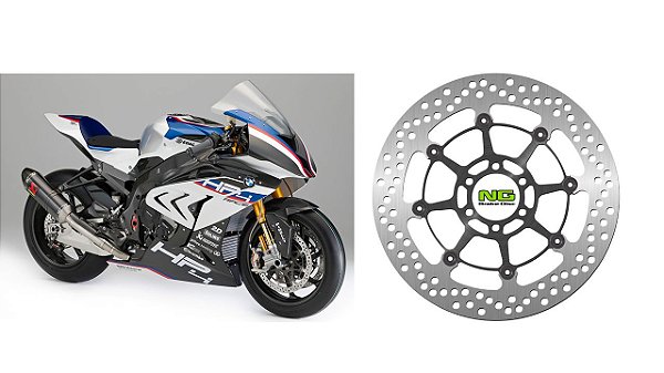 Disco de Freio Dianteiro NG Brake Disc Bmw S 1000 RR HP4 (320 x 5mm)