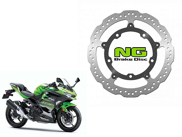 Disco de Freio Dianteiro NG Brake Disc "Margarida" (310 X 5,0 mm) Kawasaki Ninja 400 / Z 400 ABS 18'-