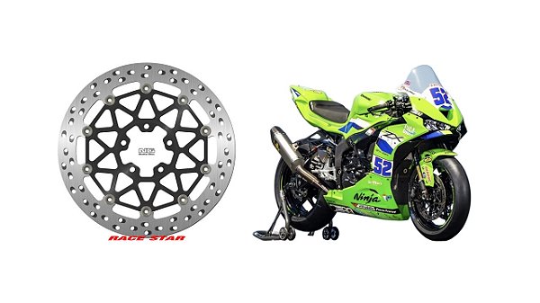 Disco de Freio Dianteiro Star Race NG Brake Disc (330 X 6,0mm) Kawasaki ZX-10R (17~24)