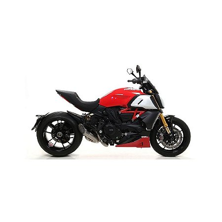 Ponteira Arrow Pro Race end cap com tela Diavel 1260 19~