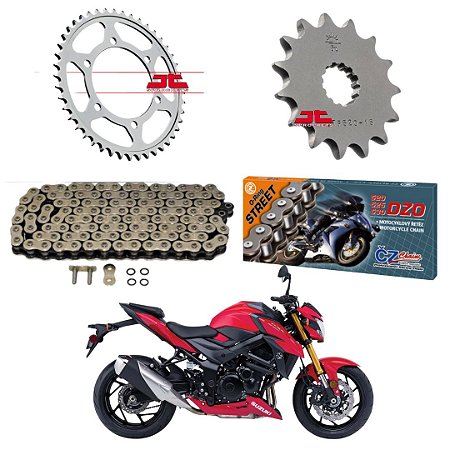 Kit transmissão Suzuki GSX S 750 17'~