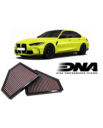 Filtro de ar esportivo DNA Cod: P-BM30S21-0R/SET - Bmw