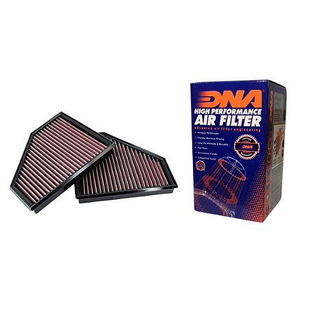 Filtro de ar esportivo DNA Cod: P-BM30S21-0R/SET - Bmw