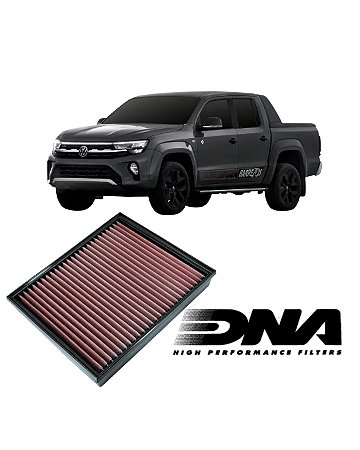 Filtro de ar esportivo DNA Volkswagen Amarok 2.0L e 3.0L V6 Diesel (16-21)