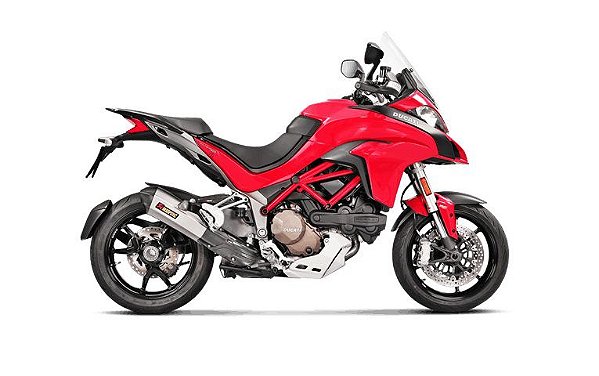Ponteira Akrapovic titânio - Ducati Multistrada 1200 (15~17)