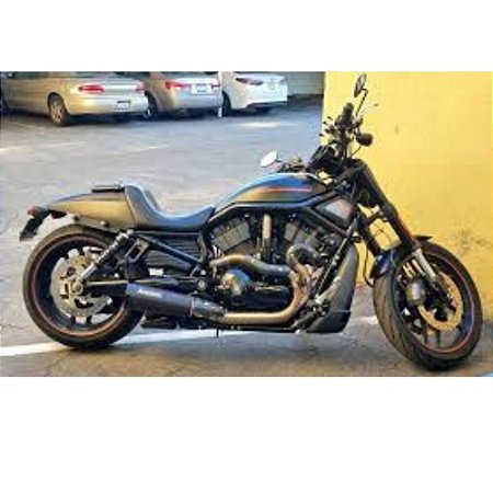 Escapamento Akrapovic Open Line Nightrod ponteira preta - Harley Davidson V-Rod (09~16)