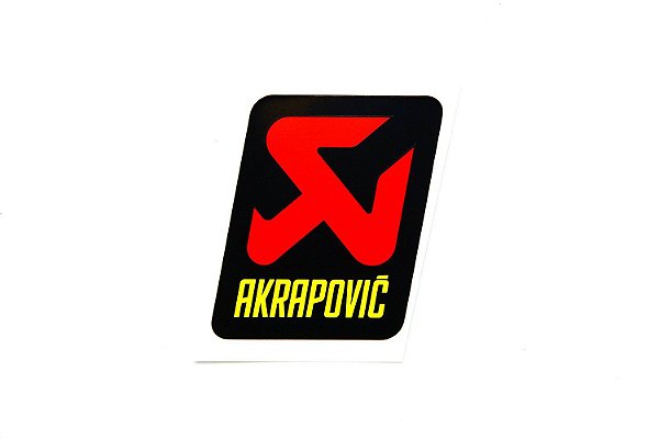 Adesivo Akrapovic térmico 7,5x5,8cm