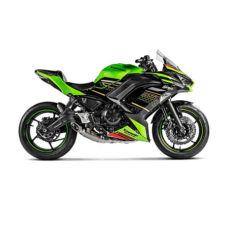 Escapamento Akrapovic Racing Line titânio - Kawasaki Ninja 650 (20~)