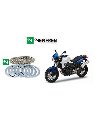 Kit Embreagem (Discos e Separadores) Newfren Bmw F 800 R (09-18)