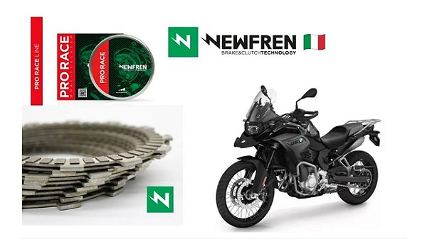 Conjunto de Discos de Embreagem Newfren Pro Race Bmw GS 850 (16-23)