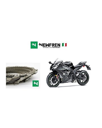 Conjunto de Discos de Embreagem Newfren Kawasaki ZX-10R (04-24)