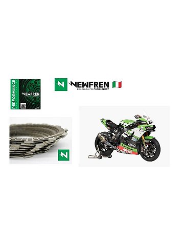 Conjunto de Discos de Embreagem Newfren Performance Kawasaki ZX-10R (04-20)
