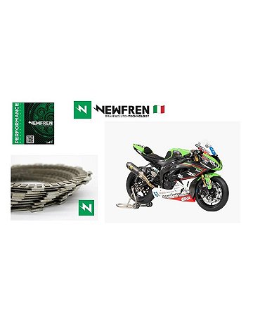 Conjunto de Discos de Embreagem Newfren Performance Kawasaki ZX-6R 636 (13-23)