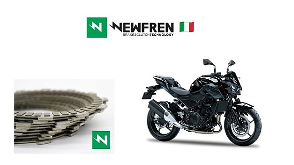 Conjunto de Discos de Embreagem Newfren Kawasaki Z400 (18-22)