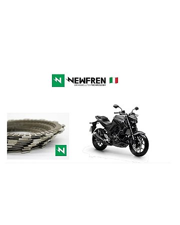 Conjunto de Discos de Embreagem Newfren Yamaha MT03 (16-23)