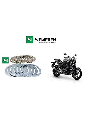Kit Embreagem (Discos e Separadores) Newfren Yamaha MT03 (16- )