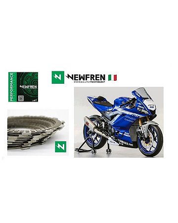 Conjunto de Discos de Embreagem Newfren Performance Yamaha R3 (16-23)