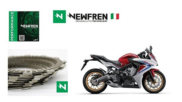 Conjunto de Discos de Embreagem Newfren Performance Honda CBR 650F(14-20)