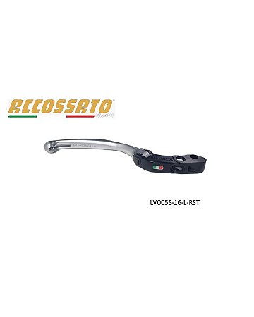 Manete de freio radial Accossato RST 16mm prata