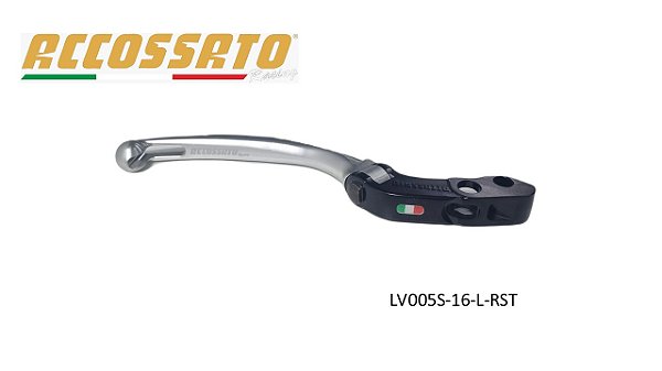 Manete de freio radial Accossato RST 16mm prata