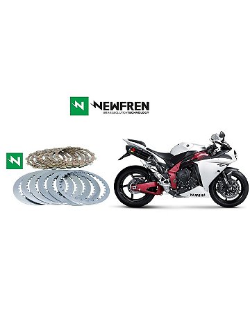 Kit Embreagem (Discos e Separadores) Newfren Yamaha R1 (09-14)