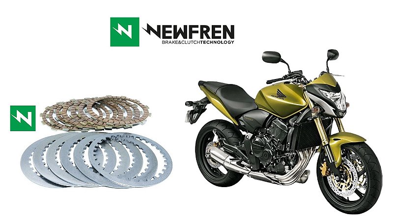 Kit Embreagem (Discos e Separadores) Newfren Honda CB600F HORNET (08-14)