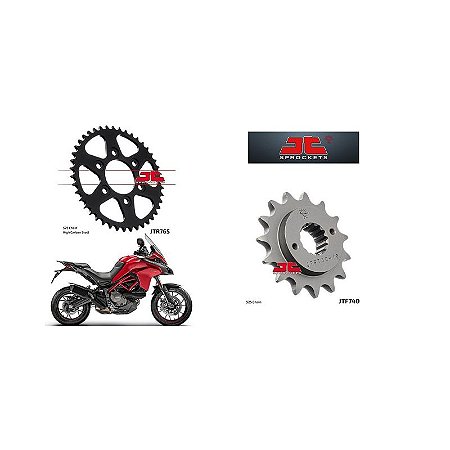 Coroa e Pinhão JT Sprockets Ducati Multistrada 950 / S / V2S