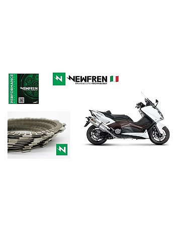 Conjunto de Discos de Embreagem Newfren Performance Yamaha TMAX 530