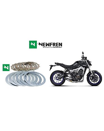 Kit Embreagem (Discos e Separadores) Newfren Yamaha MT09 / Tracer 900 GT (2014-2018)