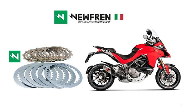 Kit Embreagem (Discos e Separadores) Newfren Ducati Multistrada 1200 (10-17)