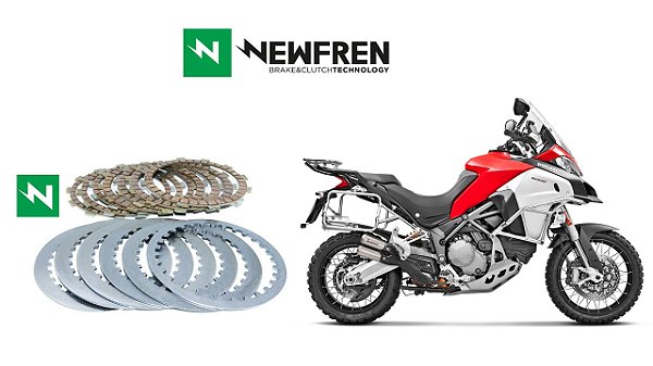 Kit Embreagem (Discos e Separadores) Newfren Ducati Multistrada Enduro 1260 (19-21)