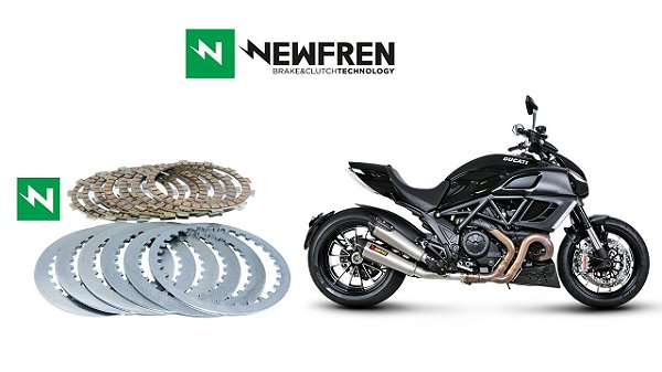 Kit Embreagem (Discos e Separadores) Newfren Ducati XDiavel 1200 (16-19)