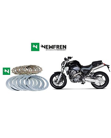 Kit Embreagem (Discos e Separadores) Newfren Yamaha MT 03 660 (2008)