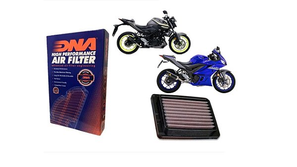 Filtro de ar esportivo DNA Yamaha MT03, R3