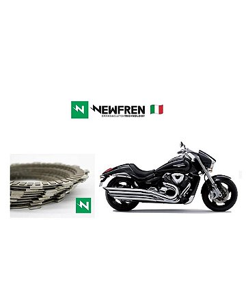 Conjunto de Discos de Embreagem Newfren Suzuki Boulevard M1800