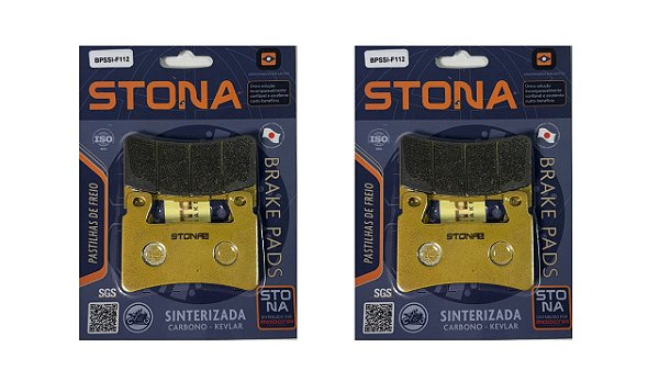 Pastilha de Freio Dianteira Stona Sinterizada F112