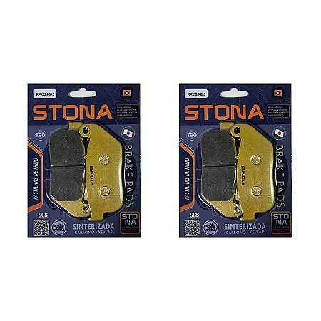 Pastilha de Freio Dianteira Stona Sinterizada F083