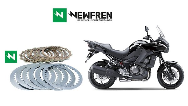 Kit Embreagem (Discos e Separadores) Newfren Kawasaki Versys 1000 (12-14)