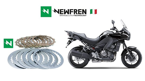 Kit Embreagem (Discos e Separadores) Newfren Kawasaki Versys 1000 (12-14)