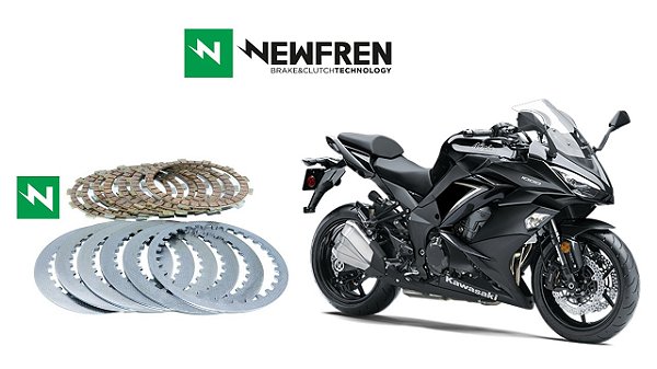 Kit Embreagem (Discos e Separadores) Newfren Kawasaki Ninja 1000 (14-19)